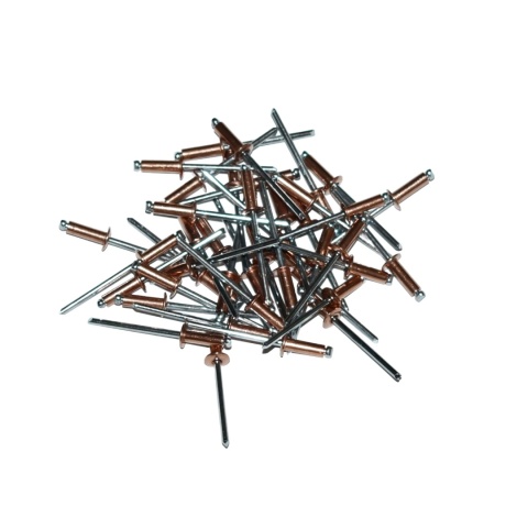 Nit zrywalny miedziano-stalowy 4x16 mm - 50 szt. Zakres zacisku: 10-12,5 mm