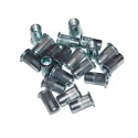 Nitonakrętka walcowa stalowa M12x23,5 mm. 20 szt. Zakres mocowania 1-4 mm.
