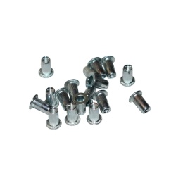 Nitonakrętka walcowa stalowa M3x9 mm. 20 szt. Zakres mocowania 0,25-2,5 mm.