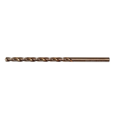 Wiertło kobaltowe długie 10.0x184 mm. DIN340. HSS-E do stali nierdzewnej.