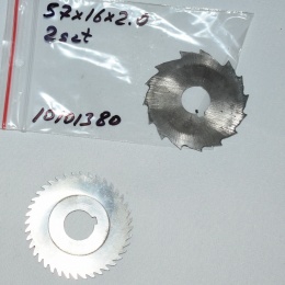 Frez tarczowy piłkowy 57x16x2,0 mm - 2 szt. HSS cięcie i frezowanie