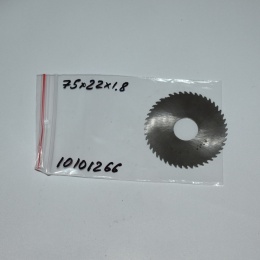 Frez tarczowy piłkowy 75x22x1,8 mm. HSS precyzyjne cięcie i frezowanie