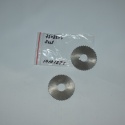Frez tarczowy piłkowy 75x22x4,0 mm - 2 szt. HSS cięcie i frezowanie