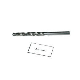 Wiertło spiralne precyzyjne 1,50 mm. DIN338. Mikrowiertło do metalu. HSS.