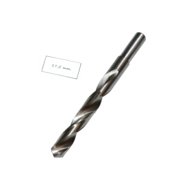 Wiertło spiralne walcowe 17,50 mm. DIN338 HSS. Do metalu, drewna i plastiku