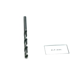 Wiertło spiralne walcowe 2,90 mm. DIN338 HSS. Do metalu, drewna i plastiku.