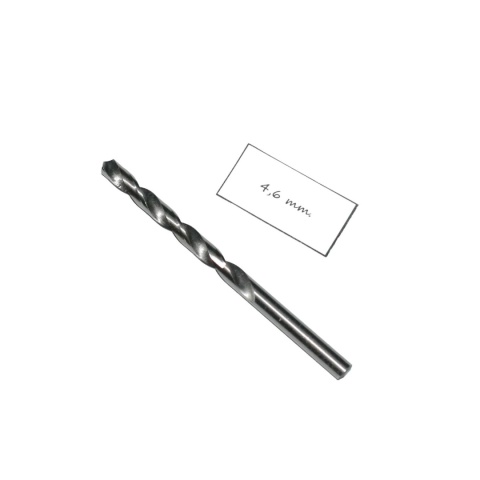 Wiertło spiralne walcowe 4,60 mm. DIN338 HSS. Do metalu, drewna i plastiku.