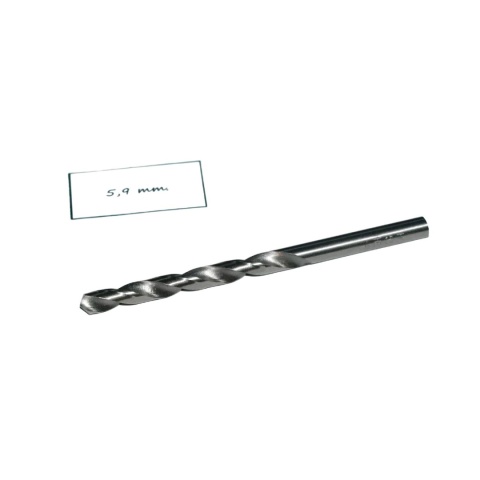 Wiertło spiralne walcowe 5,90 mm. DIN338. HSS. Do metalu, drewna i plastiku