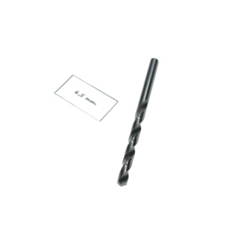 Wiertło spiralne walcowe 6,50 mm. DIN338. HSS. Do metalu, drewna i plastiku