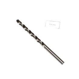 Wiertło spiralne długie HSS 3.2x106 mm. DIN340. Do stali, drewna, tworzyw.