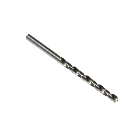 Wiertło spiralne długie HSS 4.9x132 mm. DIN340. Do stali, drewna, tworzyw.