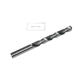 Wiertło spiralne walcowe 10,80 mm. DIN338 HSS. Do metalu, drewna i plastiku