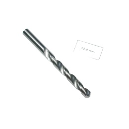 Wiertło spiralne walcowe 12,80 mm. DIN338 HSS. Do metalu, drewna i plastiku