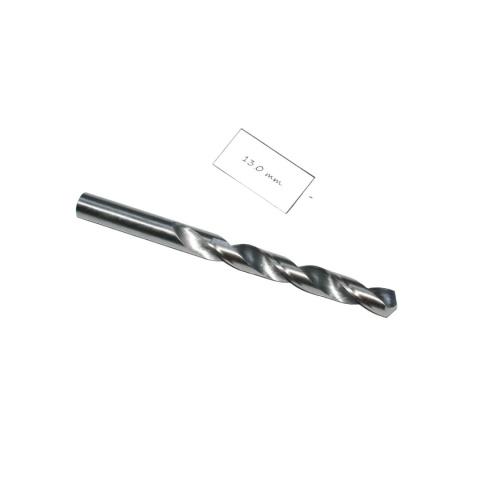 Wiertło spiralne walcowe 13,00 mm. DIN338. HSS. Do metalu, drewna i plastiku