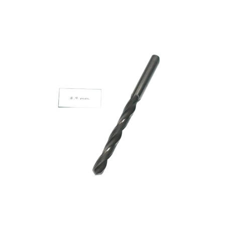 Wiertło spiralne walcowe 8,90 mm. DIN338. HSS. Do metalu, drewna i plastiku