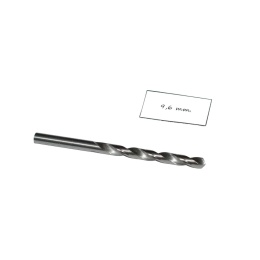 Wiertło spiralne walcowe 9,60 mm. DIN338. HSS. Do metalu, drewna i plastiku