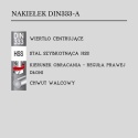 Nawiertak nakiełek HSS 1 mm. - wiertło centrujące do metalu. DIN333-A