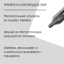 Nawiertak nakiełek HSS 2,0 mm - wiertło centrujące do metalu. DIN333-A