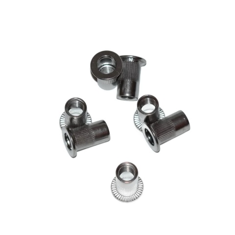 Nitonakrętka walcowa nierdzewna A2 M10x17 Zakres mocowania 0,5-3 mm 20 szt