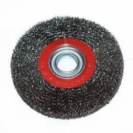 Szczotka tarczowa druciana 180mm Ø32 - do szlifierki czyszczenie rdzy