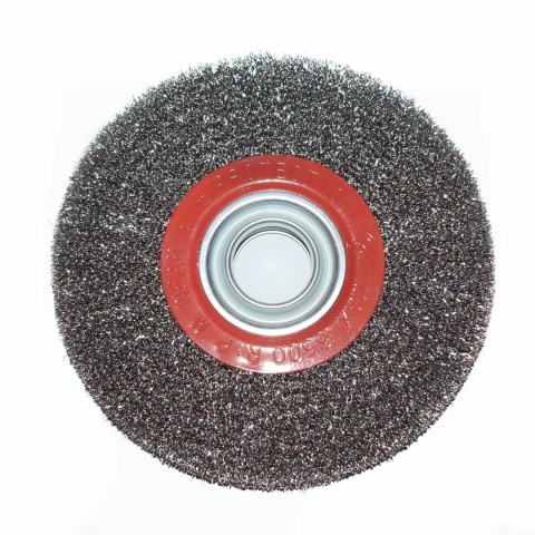 Szczotka tarczowa druciana 180mm Ø32 - do szlifierki czyszczenie rdzy