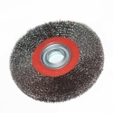 Szczotka tarczowa druciana 180mm Ø32 - do szlifierki czyszczenie rdzy