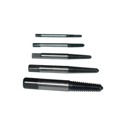 Wykrętaki do urwanych zerwanych śrub i wkrętów - zestaw 5 szt. M3-M18.