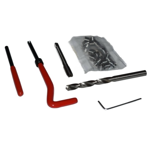 Zestaw do naprawy gwintów M7x1.0 - 25 szt. Wkładki regeneracyjne insert