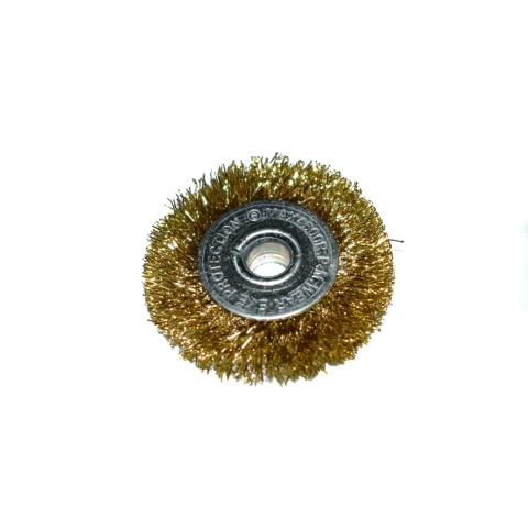 Zestaw szczotek drucianych do wiertarki 5 szt - stal mosiądz czyszczenie